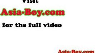 Asian twinks cums after analsex porn video